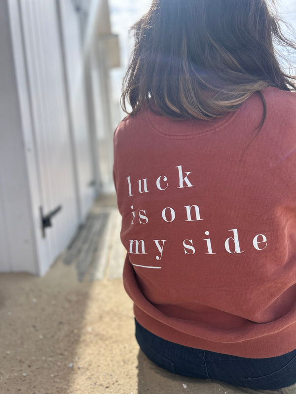Luck is on my side | caramel