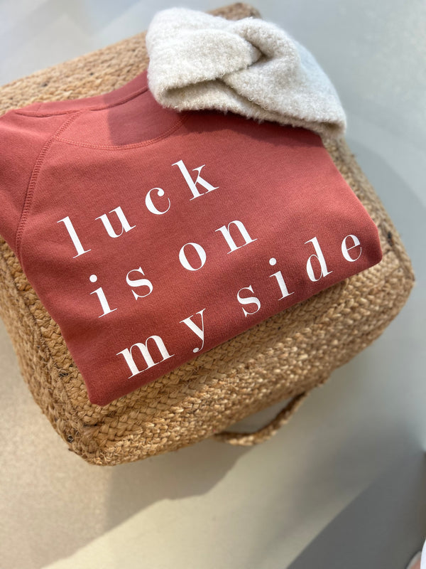 Luck is on my side | heritage brown