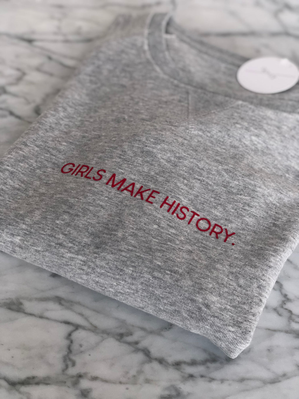 Girls make history.